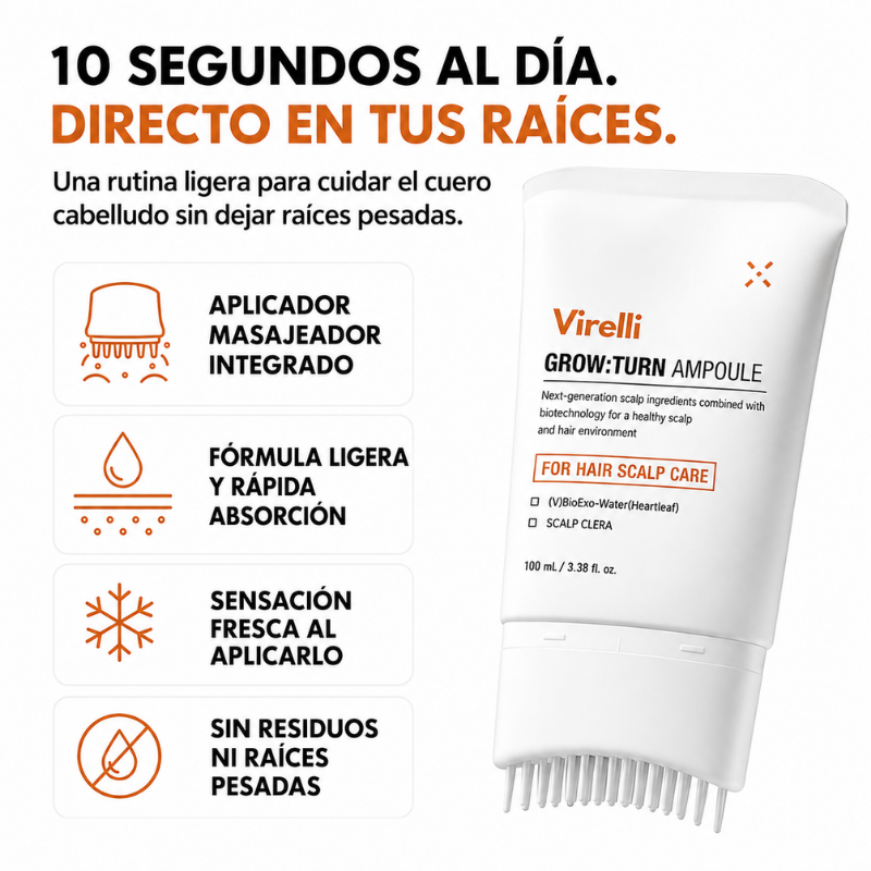El Serúm para el crecimiento del Cabello Número 1 de Corea