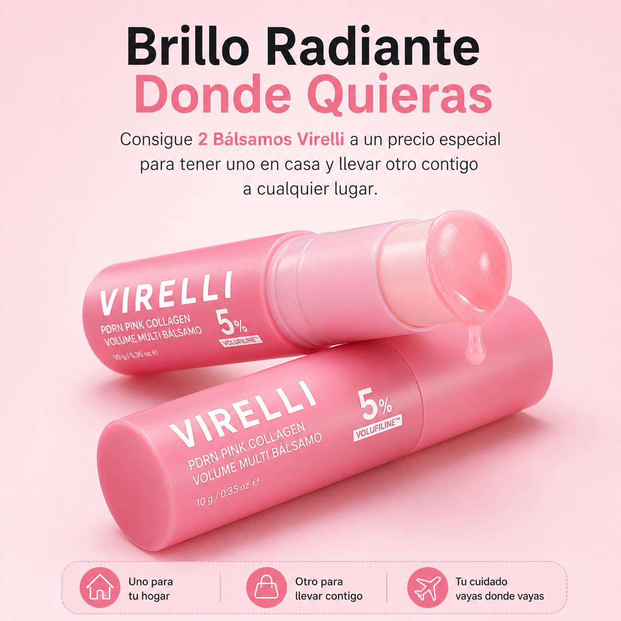 Bálsamo multivolumen de colágeno